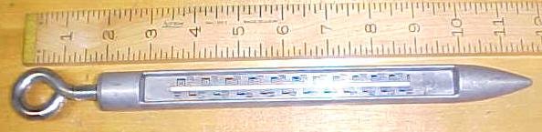 Farmers Diary Thermometer For Cheese Antique