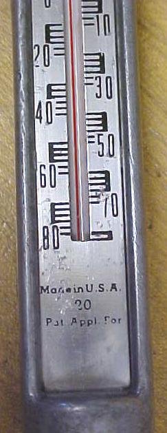 Farmers Diary Thermometer For Cheese Antique