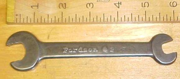 Fordson Wrench Open End 7/16-5/8