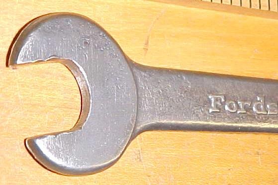 Fordson Wrench Open End 7/16-5/8