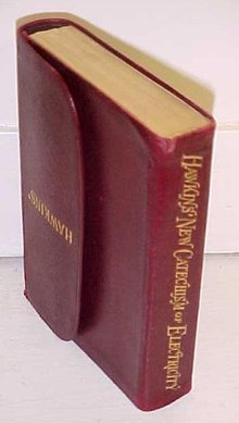 Hawkins New Catechism of Electricity Leather Rare!