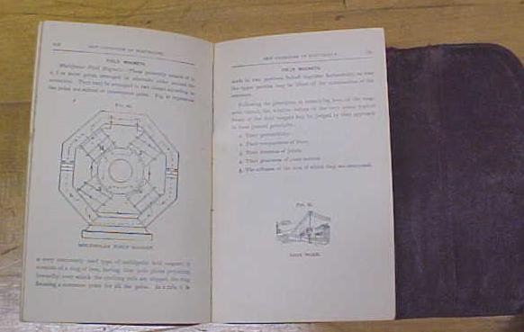 Hawkins New Catechism of Electricity Leather Rare!