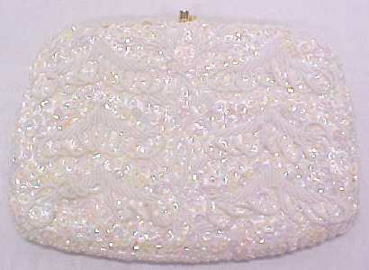 Evening Wedding Bag Purse Beads Sequins