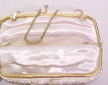 Evening Wedding Bag Purse Beads Sequins