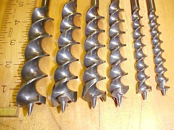 Forrest City Brace Auger Bit Set Antique