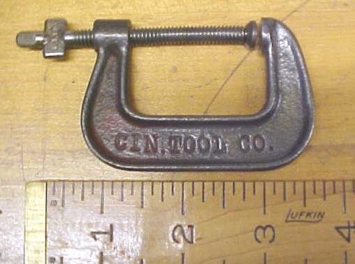 Cincinnati C-Clamp 1.5 inch Hargrave 570 Rare Type