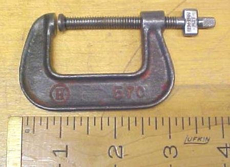 Cincinnati C-Clamp 1.5 inch Hargrave 570 Rare Type