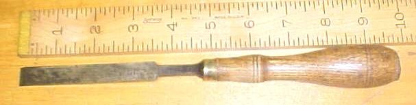 Douglass Tanged Firmer Chisel 1/2 inch