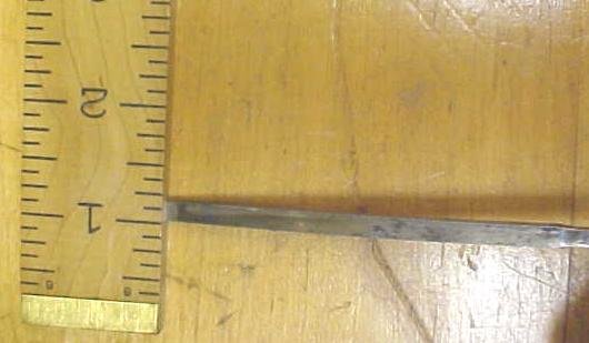 Swan Tanged Firmer Chisel 3/8 inch James Swan