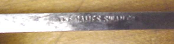 Swan Tanged Firmer Chisel 3/8 inch James Swan