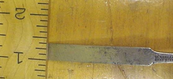 Butcher Tanged Firmer Chisel 3/8 inch