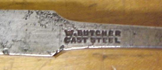 Butcher Tanged Firmer Chisel 3/8 inch
