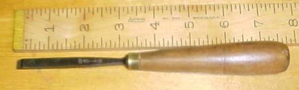 Butcher Tanged Firmer Chisel 9/32 inch