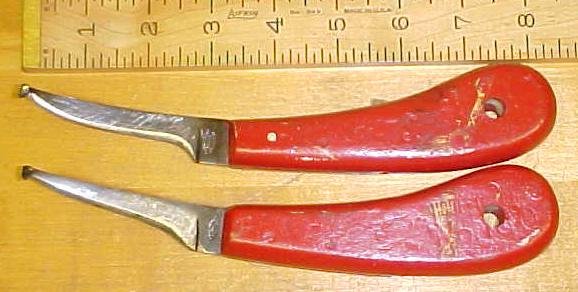 Erik Frost Knife Blacksmiths Hoof Care Knives