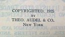 Audels Plumbers & Steam Fitters Guide Set 1925 Rare!