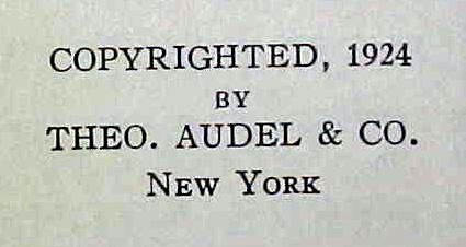 Audels Masons & Builders Guide 4 Vol 1924 1st Ed.