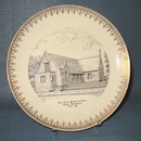 First Italian Presbyterian Church, Chester, Pennsylvania souvenir plate