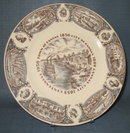 Kansas City Centennial souvenir plate