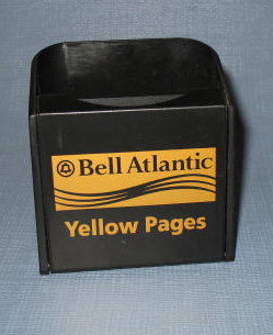 Bell Atlantic Yellow Pages desk caddy