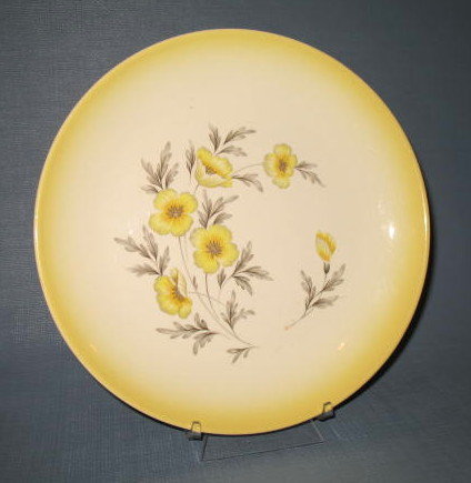 Homer Laughlin Buttercup dinner plate