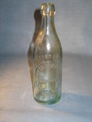 Northampton Brewing and Bottling Co., Northampton PA embossed beverage bottle