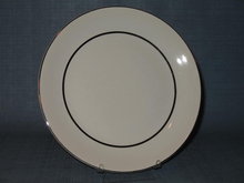 Salem China Silver Elegance dinner plate