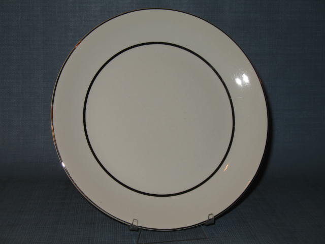 Salem China Silver Elegance dinner plate