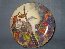 Royal Windsor Southern Living Gallery Songbirds of the South Mockingbird collector's plate