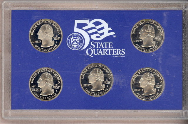 2005 S United States State Quarters Proof Set