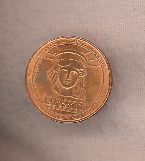 Celebrating Sears New Century 1886-1986 commerative coin