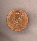 Celebrating Sears New Century 1886-1986 commerative coin