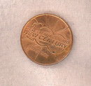 Celebrating Sears New Century 1886-1986 commerative coin