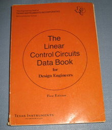 The Linear Control Circuits Data Book for Design Engineers, First Edition, from Texas Instruments, Inc.