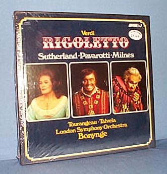 Verdi's Rigoletto, 33 RPM