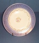 Royal Pottery Royal Bluetonia plate