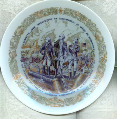 D'Arceau-Limoges Lafayette Legacy Collection Plate VI