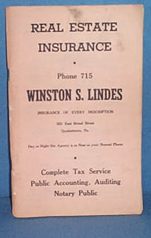 1955 Quakertown PA Directory and Shopper's Guide