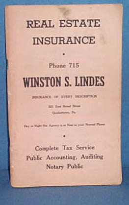 1955 Quakertown PA Directory and Shopper's Guide