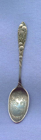 St. Augustine Florida sterling souvenir spoon