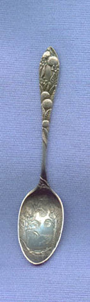 St. Augustine Florida sterling souvenir spoon
