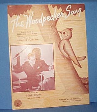 The Woodpecker Song Sheet Music by Adamson & Lazzaro