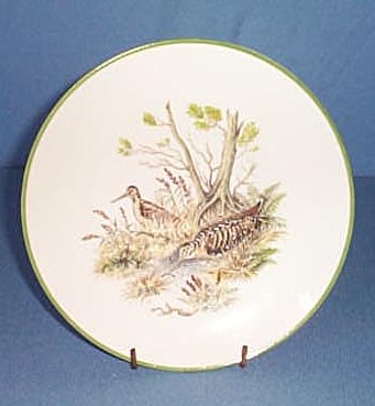 Bareuther Waldsassen Bavarian plovers plate