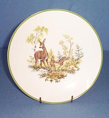 Bareuther Waldsassen Bavarian deer plate
