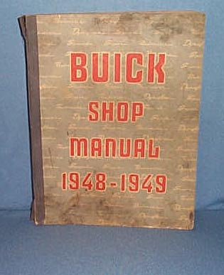 1948-1949 Buick Shop Manual