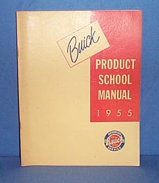 1955 Buick Product School Manual