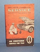 Ford Service Technician Air Conditioner Service for 1960