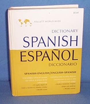 1966 Follett World-Wide Spanish Dictionary