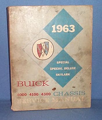 1963 Buick 4000, 4100, 4300 Chassis Service Manual