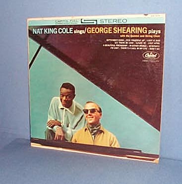 Nat King Cole Sings/ George Shearing Plays LP record