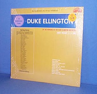 The Stereophonic Sound of Duke Ellington LP record featuring B. B. King